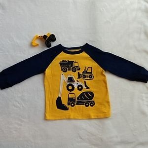 GAP construction truck long sleeve shirt